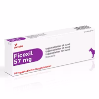 Ficoxil 57 mg 10 tablett(er) Tuggtablett