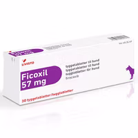 Ficoxil 57 mg 30 tablett(er) Tuggtablett
