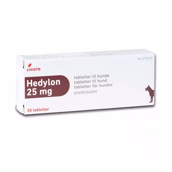 Hedylon 25 mg 30 tablett(er) Tablett