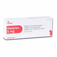 Hedylon 5 mg 30 tablett(er) Tablett