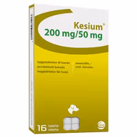 Kesium 200 mg/50 mg 2 x 8 tablett(er) Tuggtablett