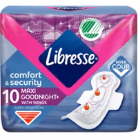 LIBRESSE MAXI GOODNIGHT 10ST bindor