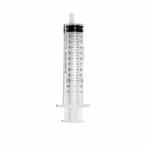 Omnifix injektionsspruta, engångs-, luerfattning tredelad, 10 ml, 100 styck