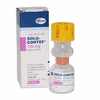 Solu-Cortef, pulv och vätska till inj-vätska, lösning 100 mg, 1 styck