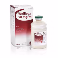 Wellicox, inj-vätska, lösning 50 mg/ml, 100 milliliter