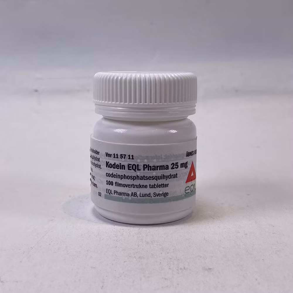 KODEIN EQL PHARMA 25 MG TABLETT 100ST