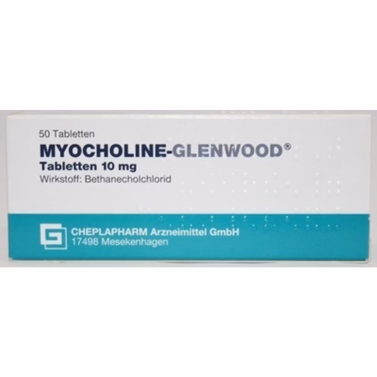 Myocholine-Glenwood 10 mg 50 styck Tablett