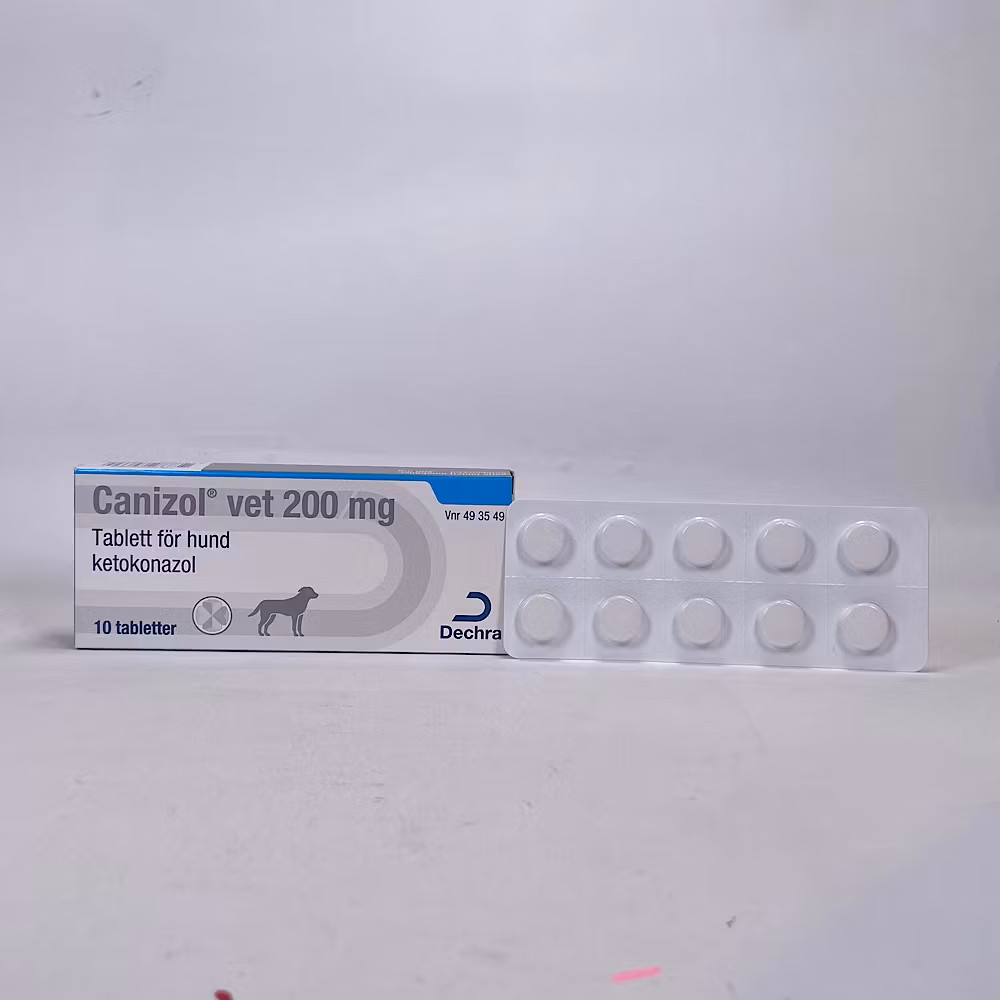 Canizol vet 200 mg 10 tablett(er) Tablett