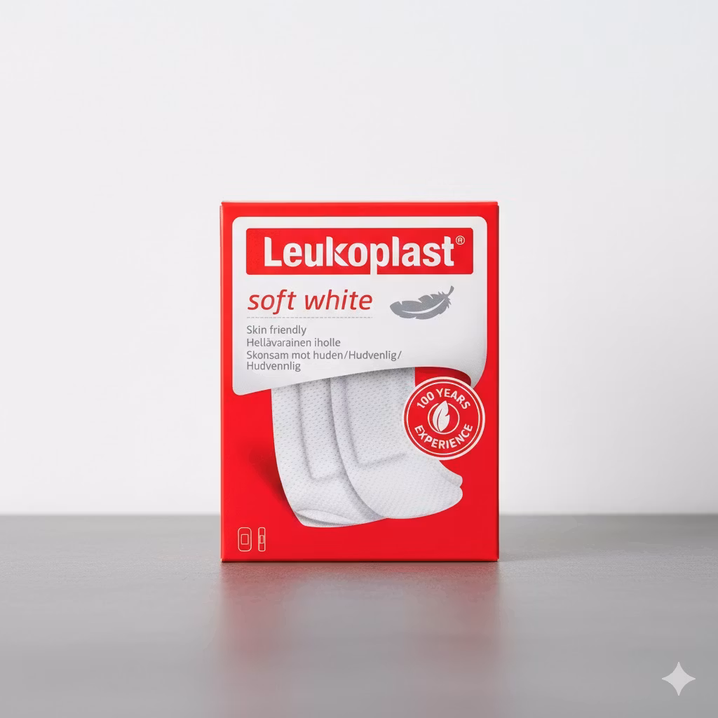 LEUKOPLAST SOFT WHITE 20 st