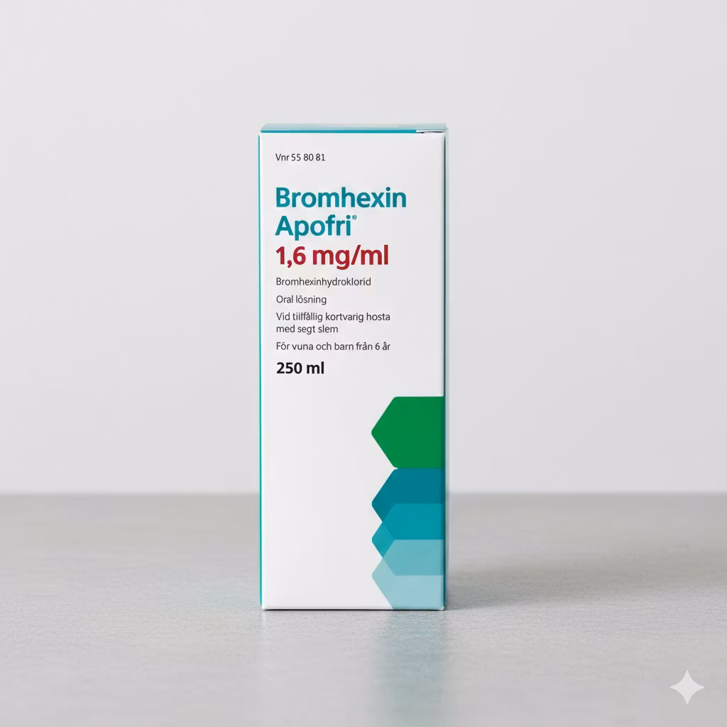 BROMHEXIN APOFRI ORAL LÖS.1,6 MG/ML