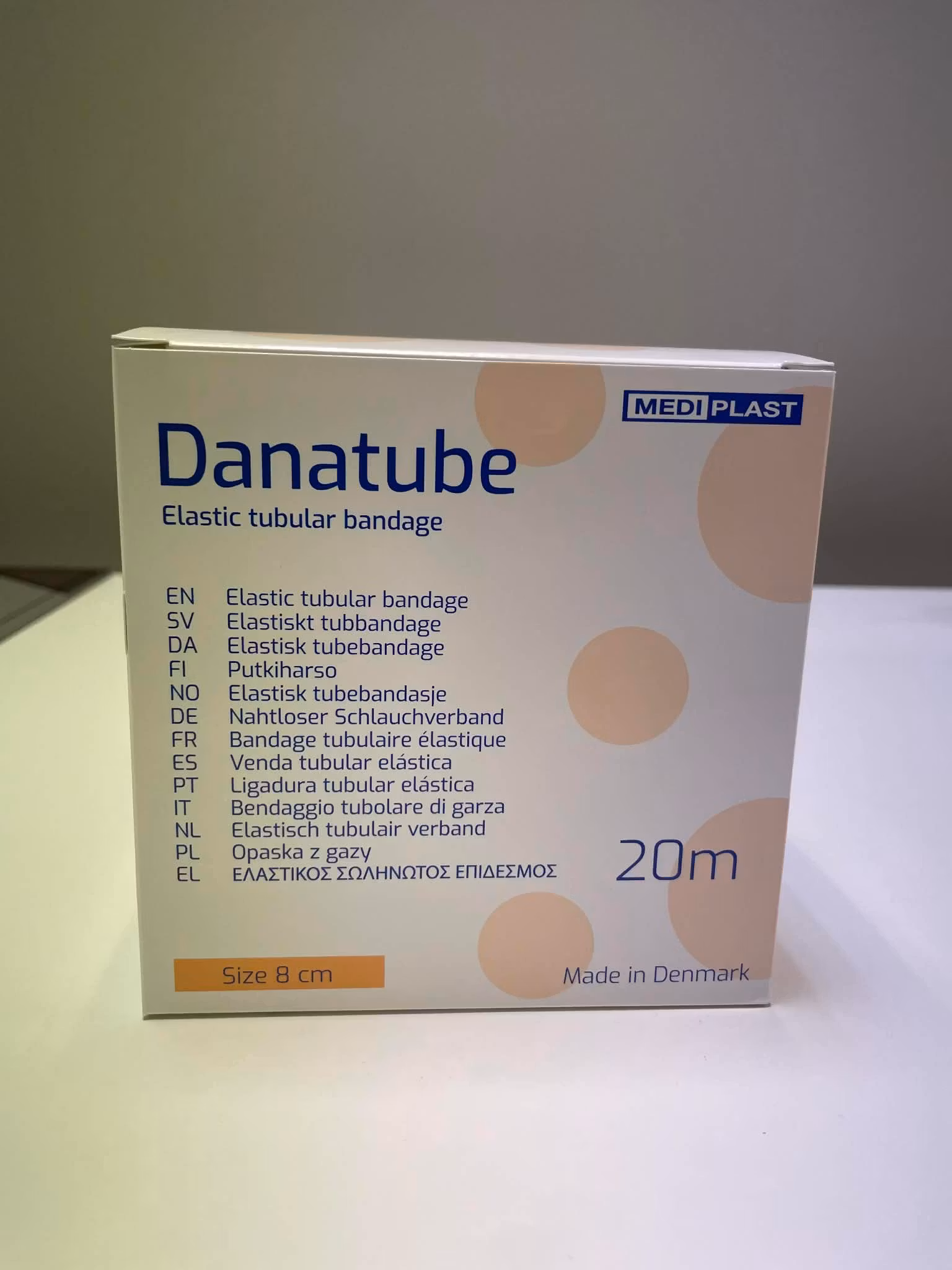 Danatube Tubgas bomull nr 78, 8cm