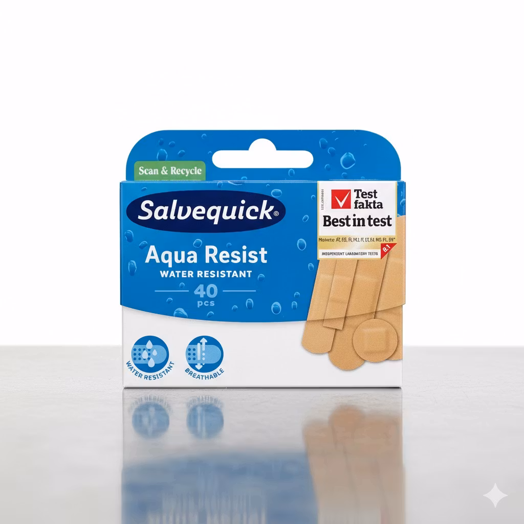 SALVEQUICK aqua resist mix 40 st