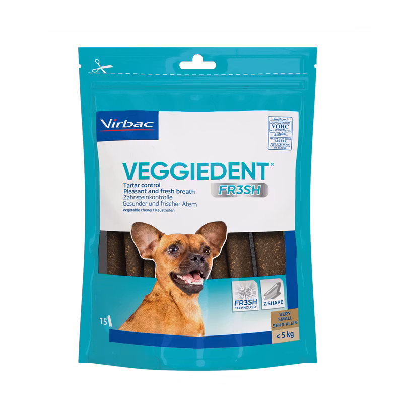 Virbac Veggiedent FR3SH XS, 15 st