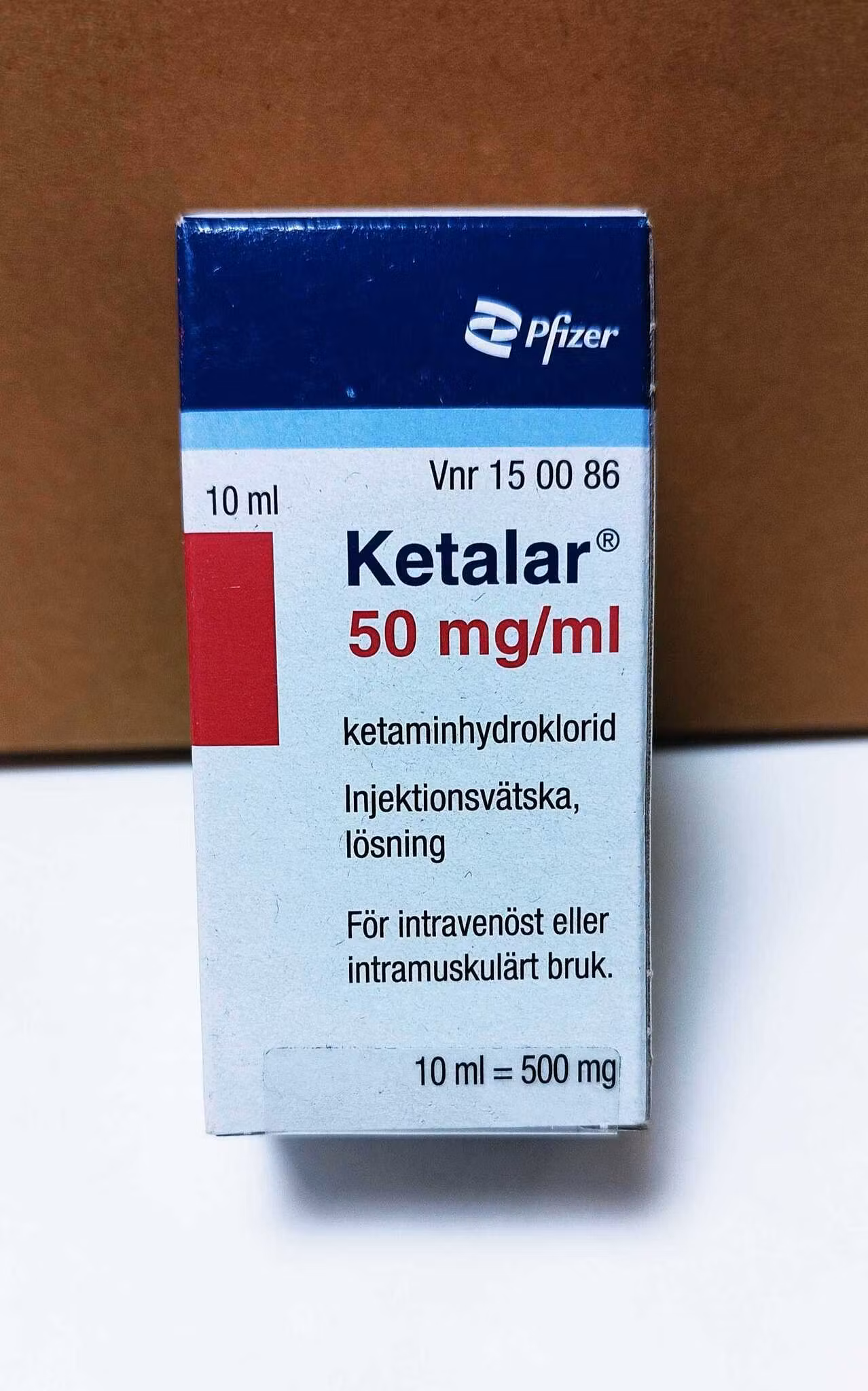 Ketalar 50 mg/ml 10 ml injektionsvätska