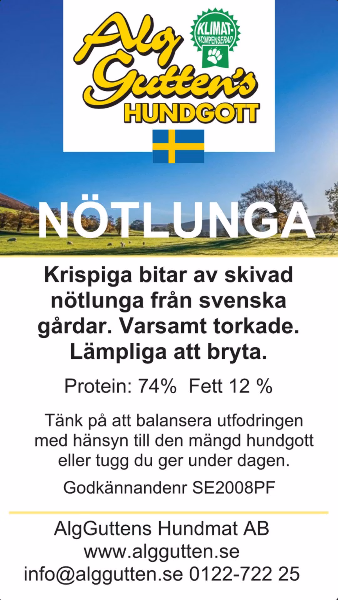 Nötlunga tjocklek ca 1-1,5 cm 1 kg Storpack