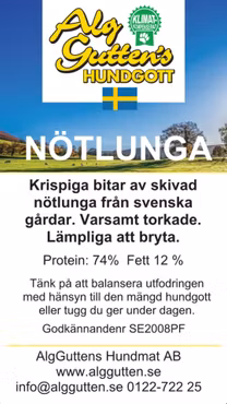 Nötlunga tjocklek ca 1,5-2 cm 1 kg Storpack