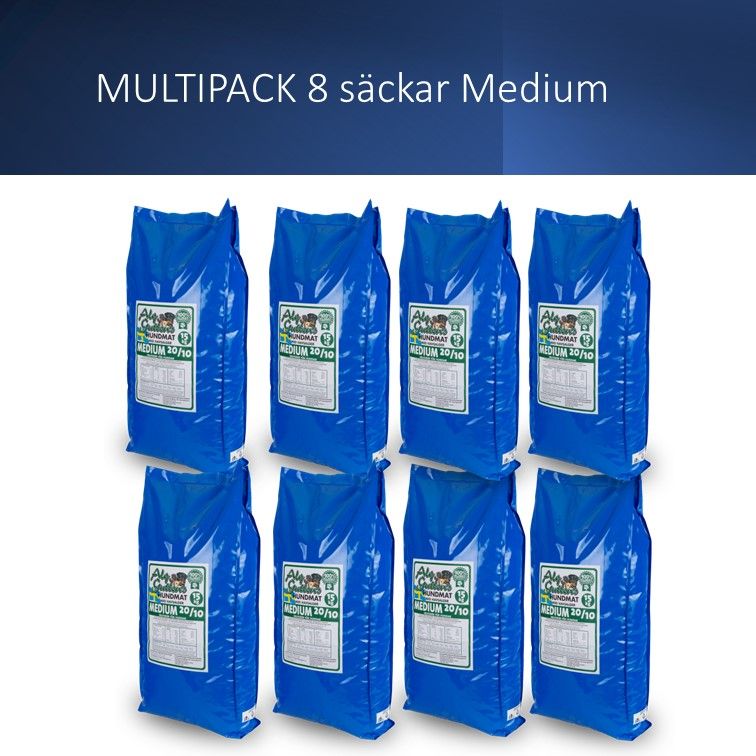 MULTIPACK - 120 kg MEDIUM 20/10 Spara 700kr