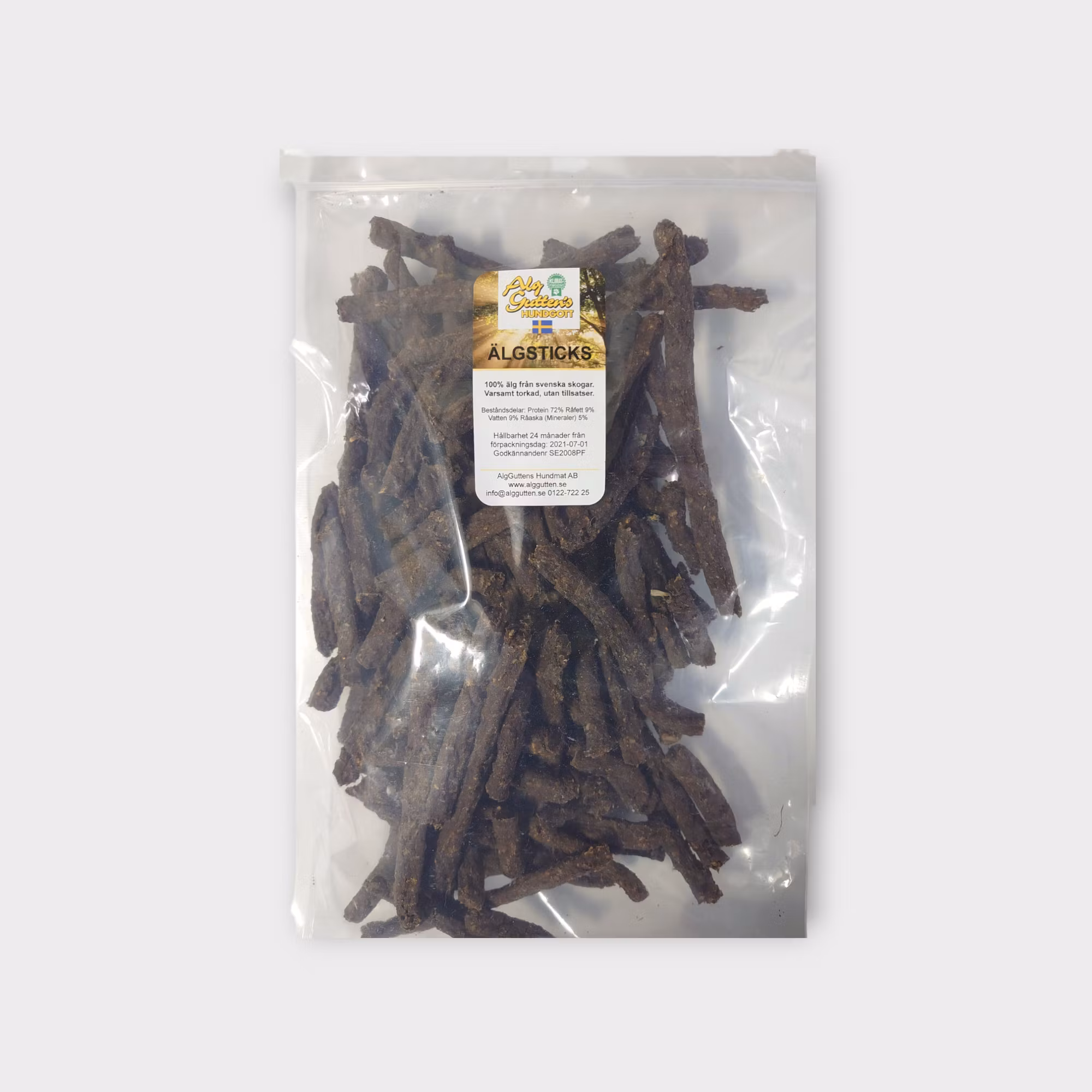 Storpack knapriga Älgpinnar belöningspinnar 500 gram