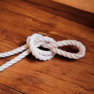 Cotton rope 10mm - 2 meter piece