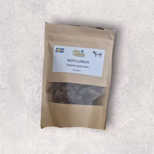 Nötlunga belöningsbitar - 4 dl