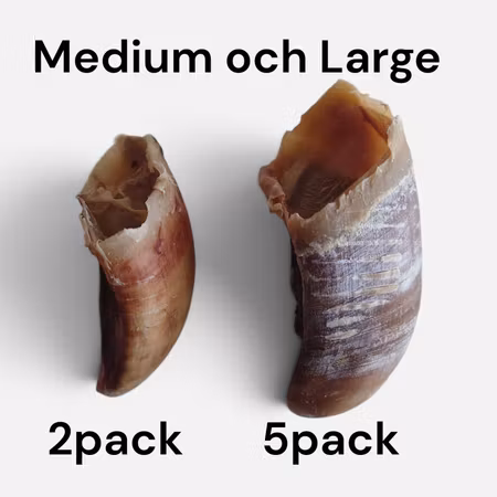 Klövar Large. 5-pack (svenska nötdjur)