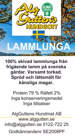 Lammlunga – extra tunn, storpack 1 kg