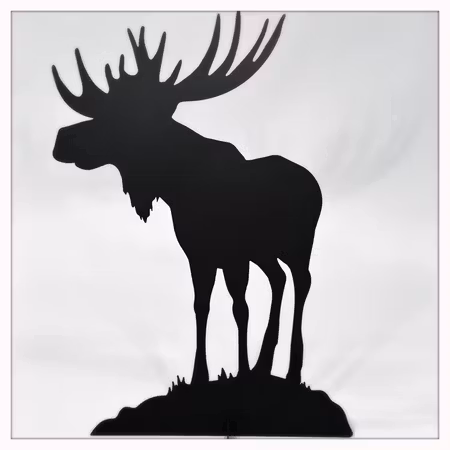 Älg "Taggen" svart