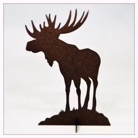 Älg "Taggen" Brun/Rost
