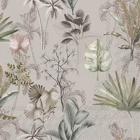Happy Leaves Linen Lunch
