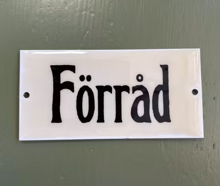 Emaljskyltar -flera varianter