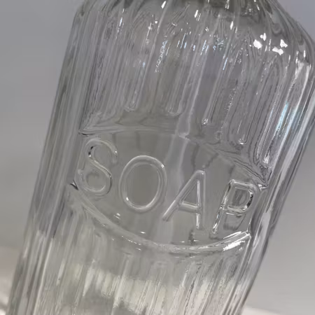 Tvålpump i Glas