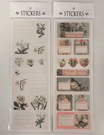 Stickers -två varianter