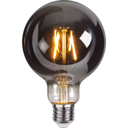LED-LAMPA E27 G95 PLAIN SMOKE