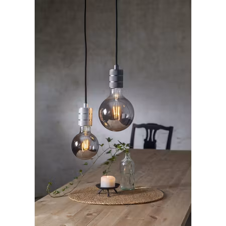 LED-LAMPA E27 G95 PLAIN SMOKE