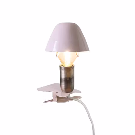 Lampa Mini På Klämma Rosa