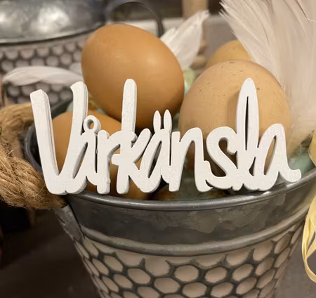 Vårkänsla Stick Vit