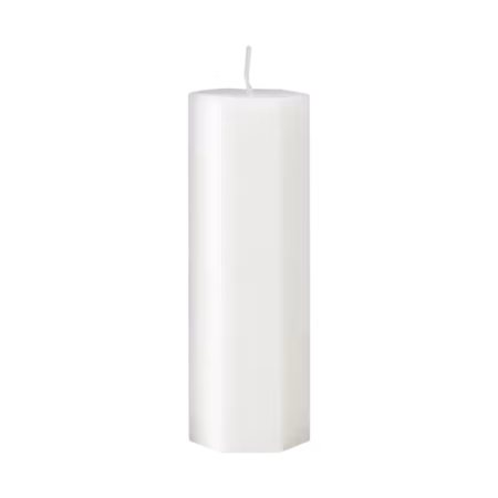 SPIDER Spindelvävsljus, Vit W5xH15cm