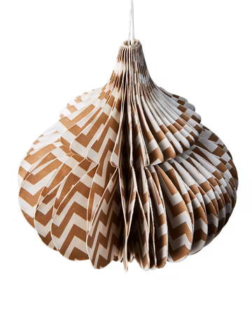 NYHET! UNI Julgransdekoration, Brun/vit