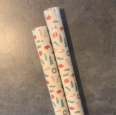 Presentpapper Jul/Ecofriendly -Flera varianter