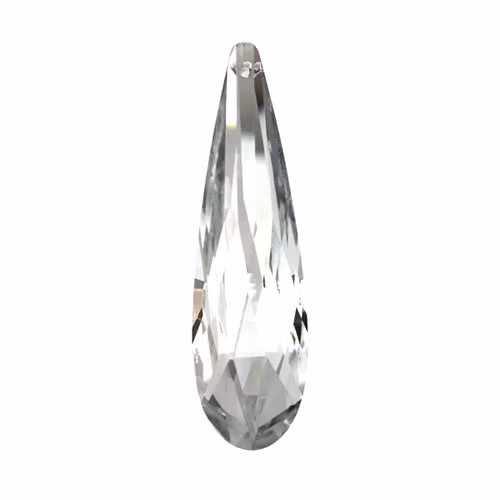 Crystal Droppe Glas 76x21mm 2:a Sortering 1st