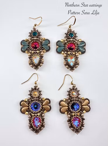 Northern Star Earrings (EN) PDF