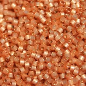 Dyed Peach Silverlined Alabaster DB-0622 Delica 11/0 5g