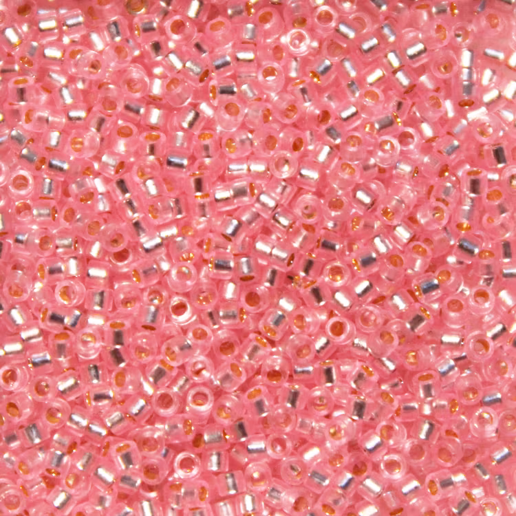 Dyed Silverlined Pink DB-1335 Delica 11/0 5g