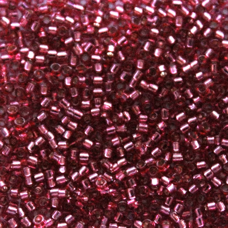 Dyed Silverlined Antique Dark Rose DB-1341 Delica 11/0 5g