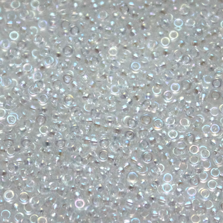 Crystal AB 15-0250 Miyuki Seedbeads 15/0 5g