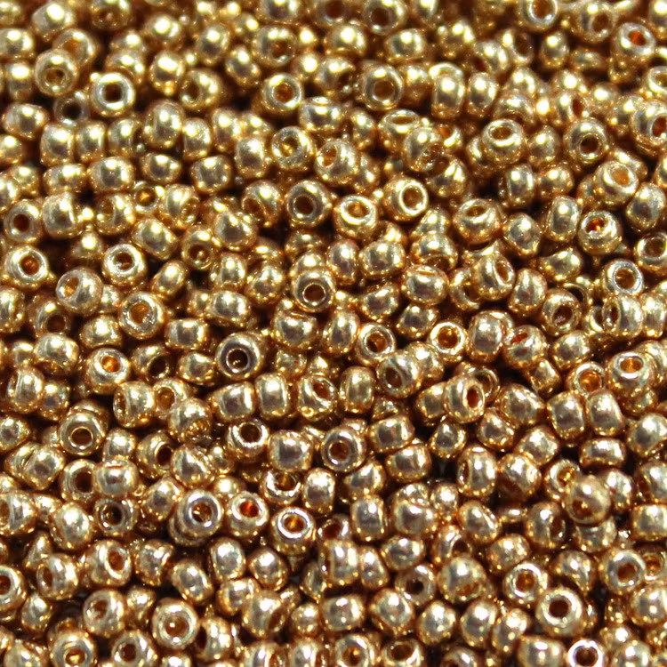 Duracoat Galvanized Champagne 11-4204 Miyuki Seedbeads 11/0 10g