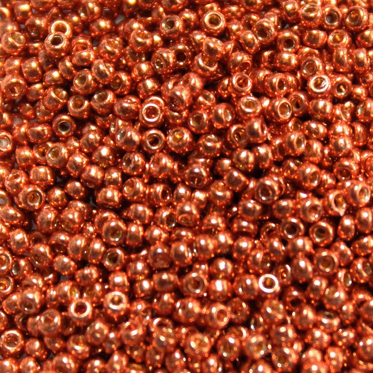 Duracoat Galvanized Pink Blush 11-4207 Miyuki Seedbeads 11/0 10g