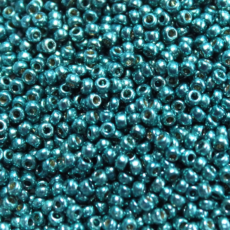 Duracoat Galvanized Dark Sea Foam 11-4217 Miyuki Seedbeads 11/0 10g
