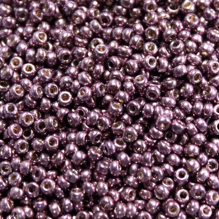 Duracoat Galvanized Eggplant 11-4220 Miyuki Seedbeads 11/0 10g