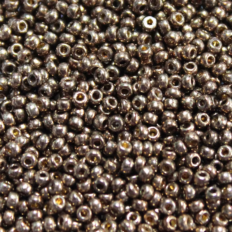 Duracoat Galvanized Pewter 11-4222 Miyuki Seedbeads 11/0 10g